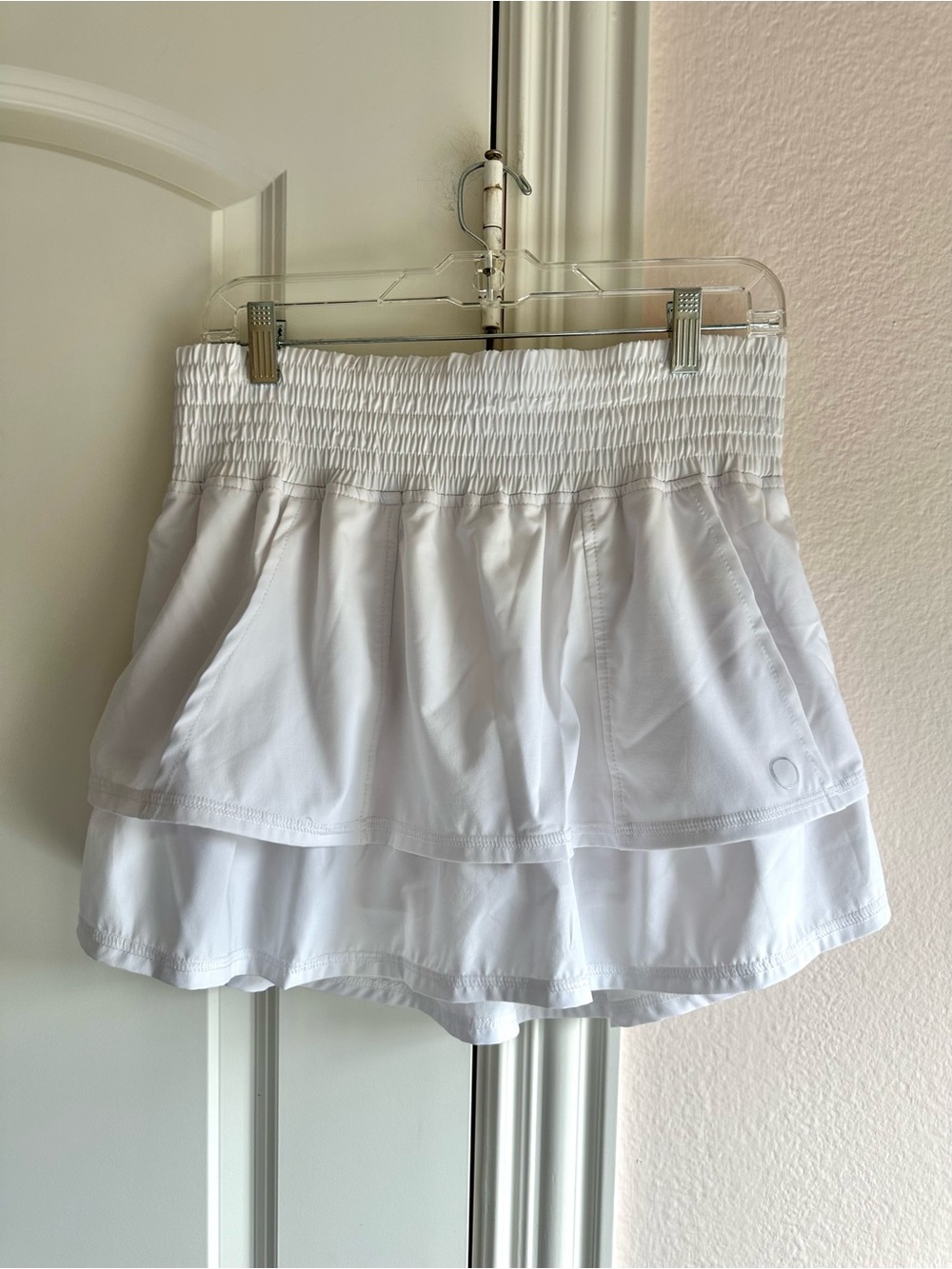 The Bubble Lifestyle White Ruffle Tennis Skirt